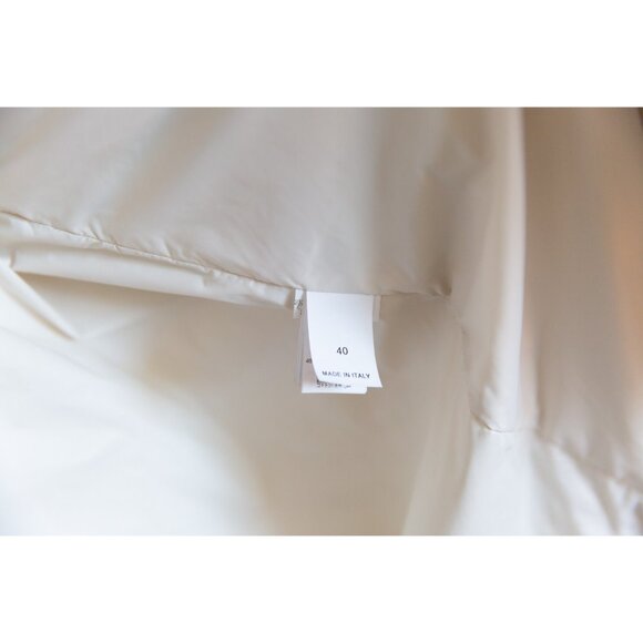 Brunello Cucinelli Women's Puffer Jacket with Fur Collar Monili trim size S 40 - Picture 10 of 11